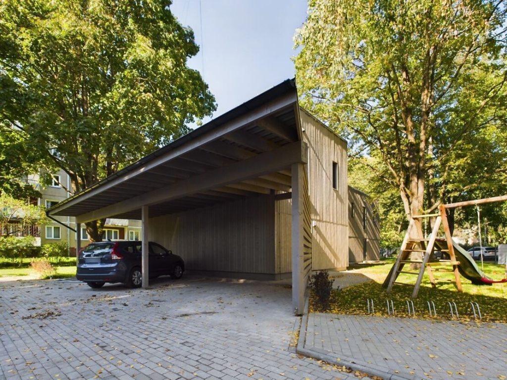 Juglas Oāze (Skrudalienas iela 6) - Row housing - construction photos