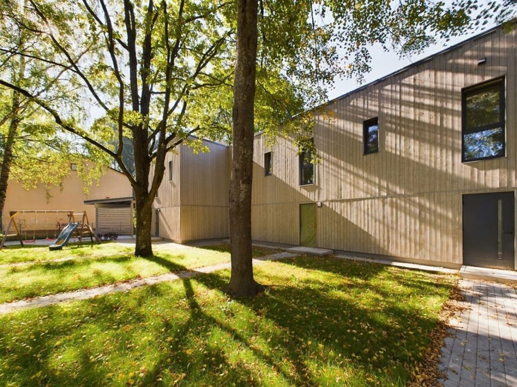 Juglas Oāze (Skrudalienas iela 6) - Row housing - construction photos