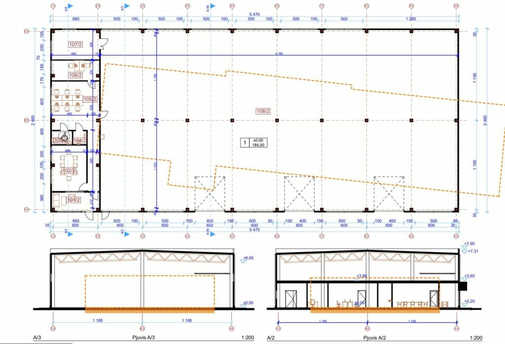 Dariaus ir Girėno g. 187 (Dariaus ir Girėno g. 187) - Warehouse / Distribution center - visualization