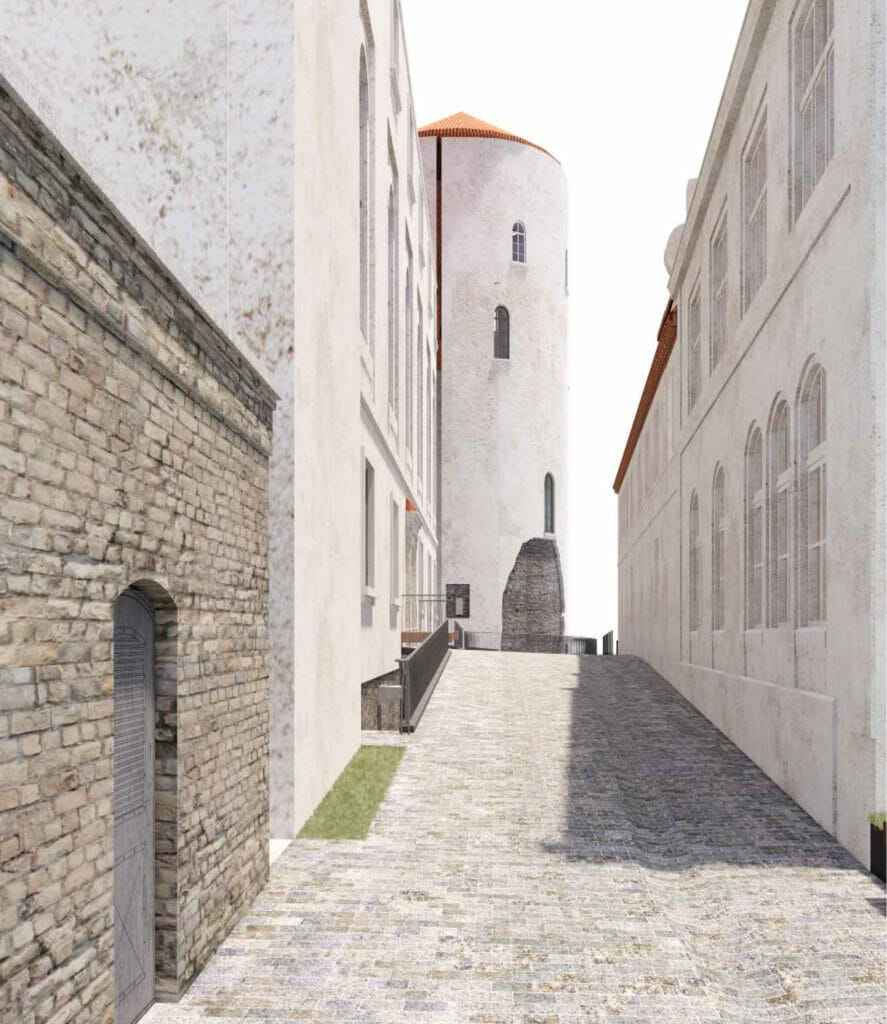 Daugavas gāte (Daugavas gāte) - Gājēju ceļš - vizualizācija