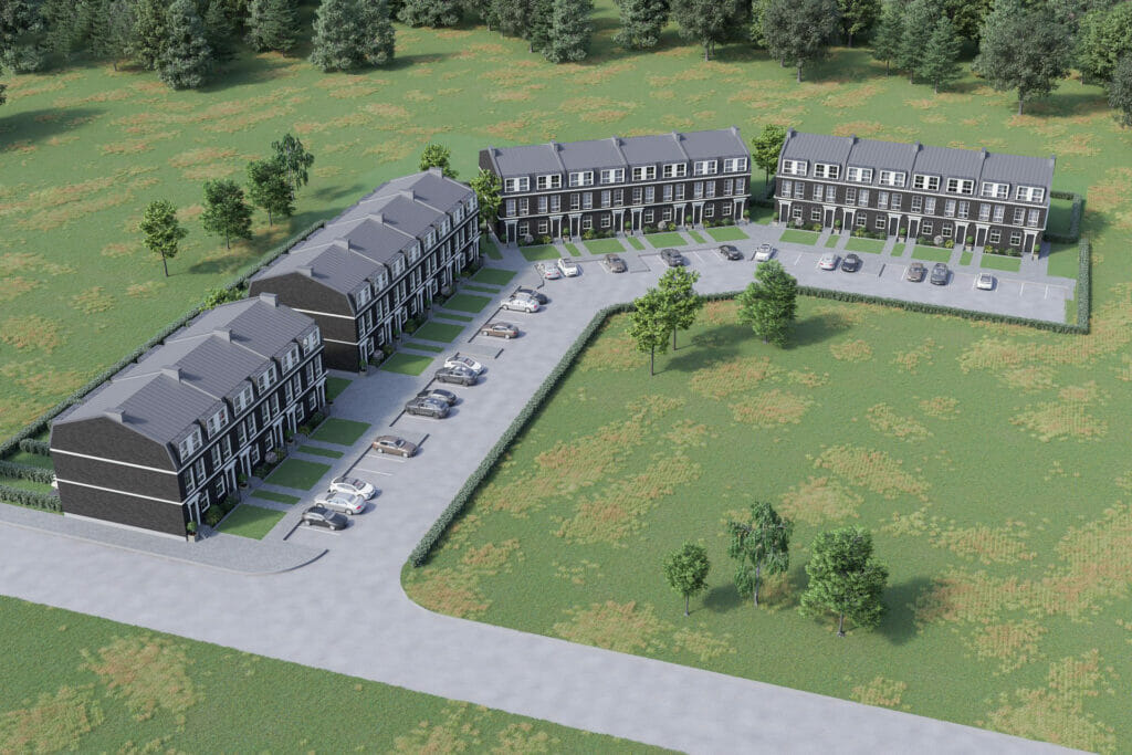 Edinburgo namai 3 etapas (Edinburgo g. 35B) - Row housing - visualization