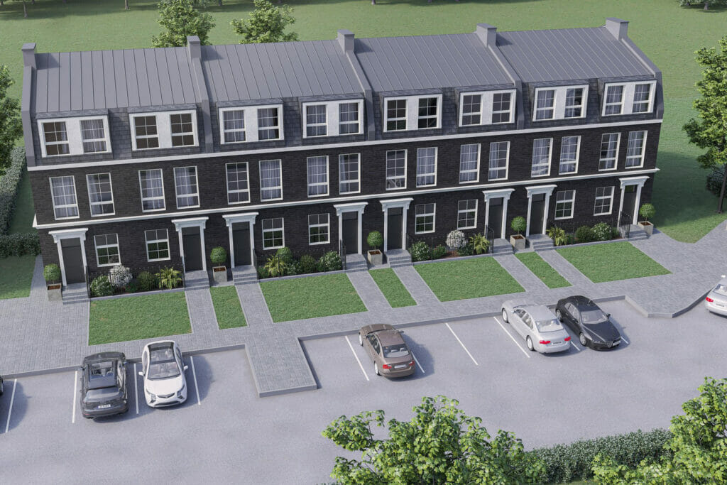 Edinburgo namai 3 etapas (Edinburgo g. 35B) - Row housing - visualization