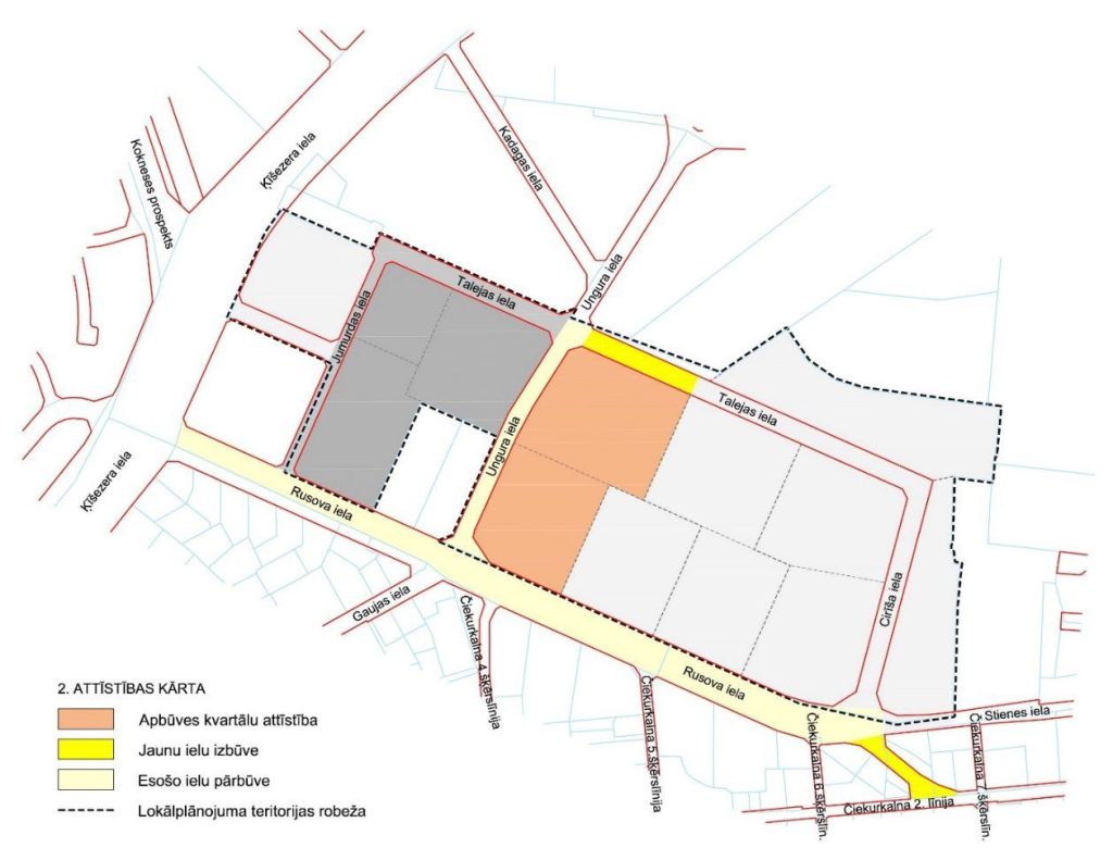 Ezerparks 2. kārta (Rusova iela, Ungura iela, Talejas iela) - Multi apartment - visualization