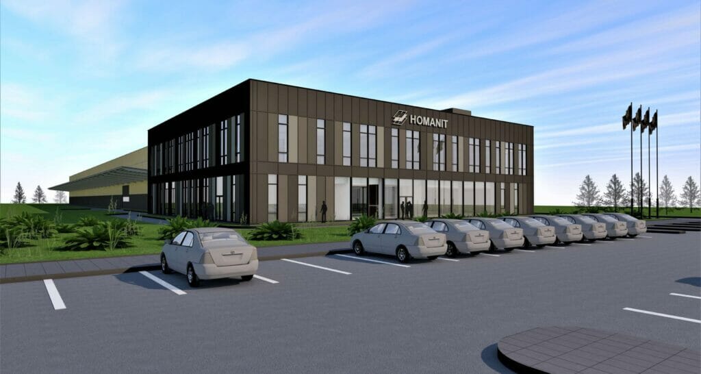 Homanit Lietuva Pagiriai (Šiltnamių g. 29, Pagirių k.) - Light manufacturing - visualization