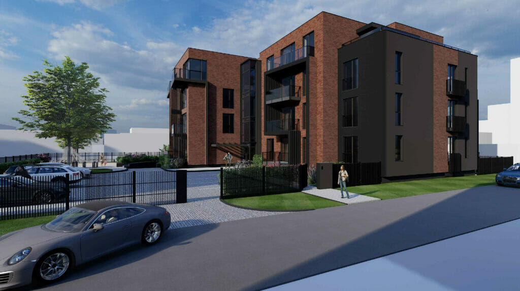 Zelta Ozols (Kaukāza iela 11) - Multi apartment - visualization