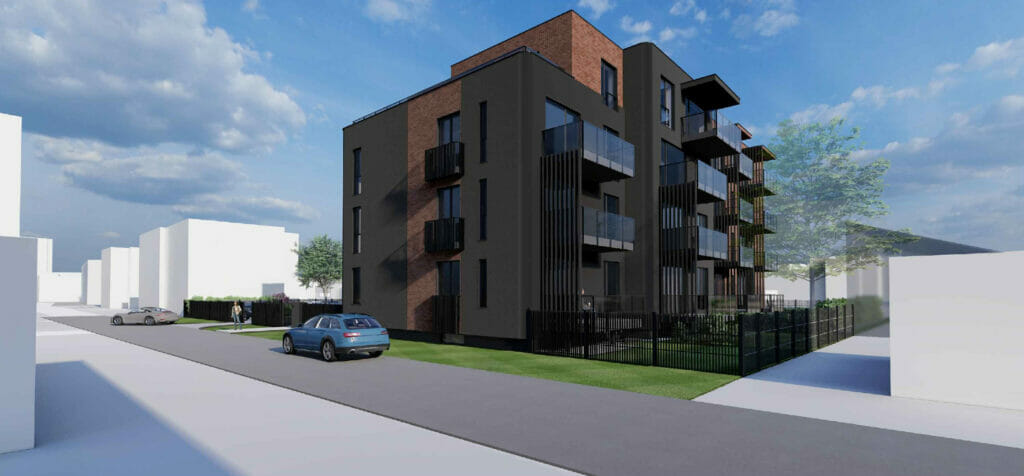 Zelta Ozols (Kaukāza iela 11) - Multi apartment - visualization