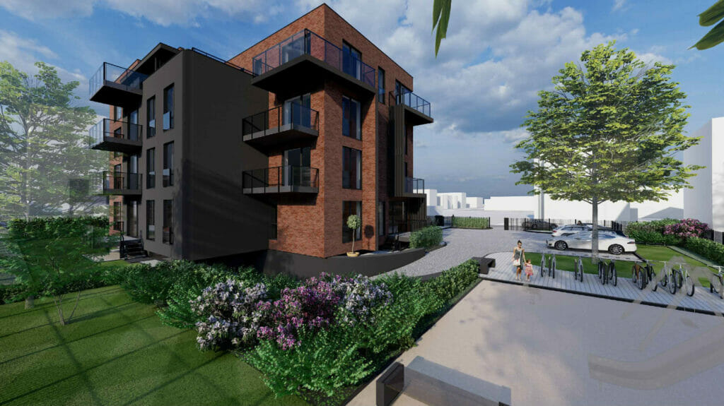 Zelta Ozols (Kaukāza iela 11) - Multi apartment - visualization