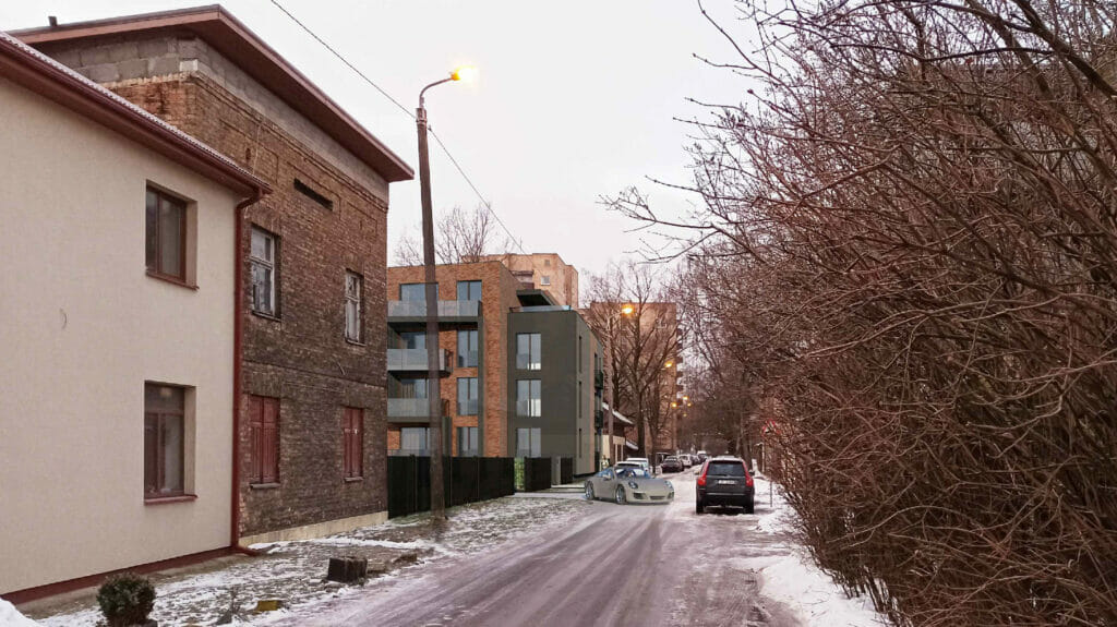 Zelta Ozols (Kaukāza iela 11) - Multi apartment - visualization