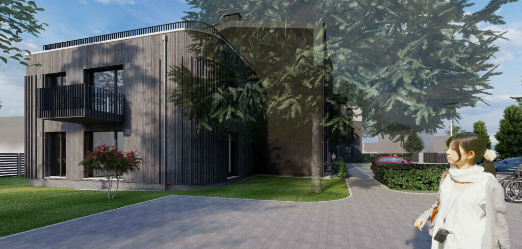 Domesnes rezidence (Kolkasraga iela 12) - Multi apartment - visualization