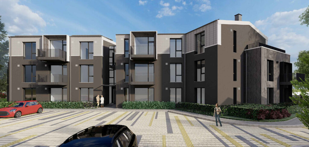 Domesnes rezidence (Kolkasraga iela 12) - Multi apartment - visualization