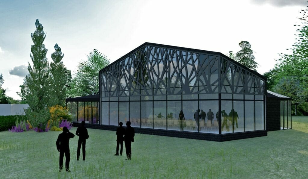 M. K. Čiurlionio g. 110 (M. K. Čiurlionio g. 110) - Cultural center - visualization