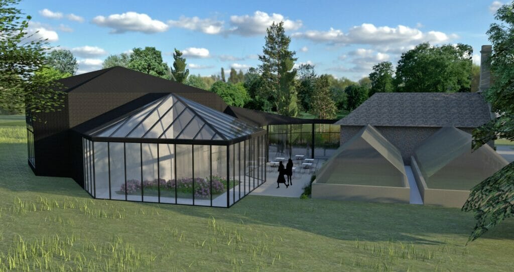 M. K. Čiurlionio g. 110 (M. K. Čiurlionio g. 110) - Cultural center - visualization