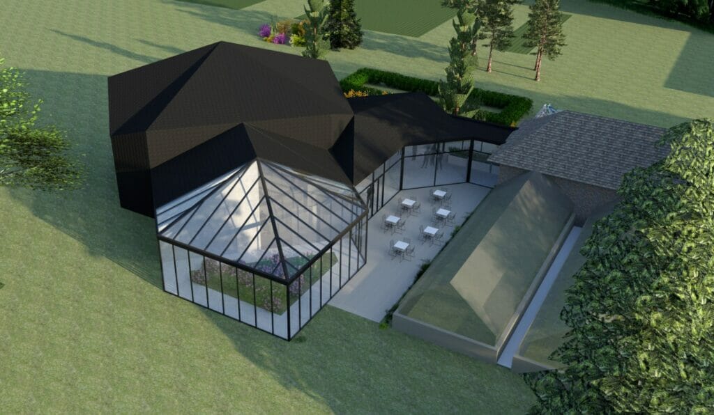 M. K. Čiurlionio g. 110 (M. K. Čiurlionio g. 110) - Cultural center - visualization