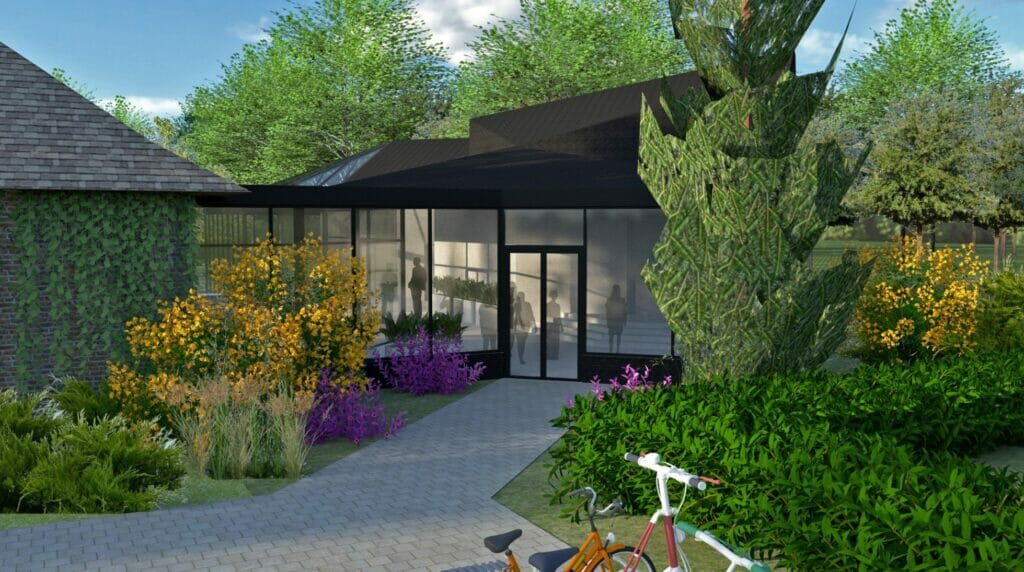 M. K. Čiurlionio g. 110 (M. K. Čiurlionio g. 110) - Cultural center - visualization