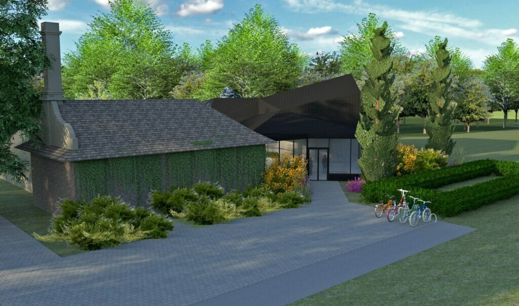 M. K. Čiurlionio g. 110 (M. K. Čiurlionio g. 110) - Cultural center - visualization