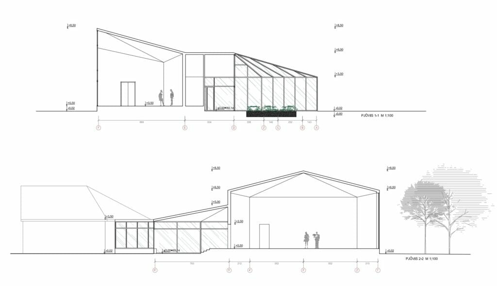 M. K. Čiurlionio g. 110 (M. K. Čiurlionio g. 110) - Cultural center - visualization