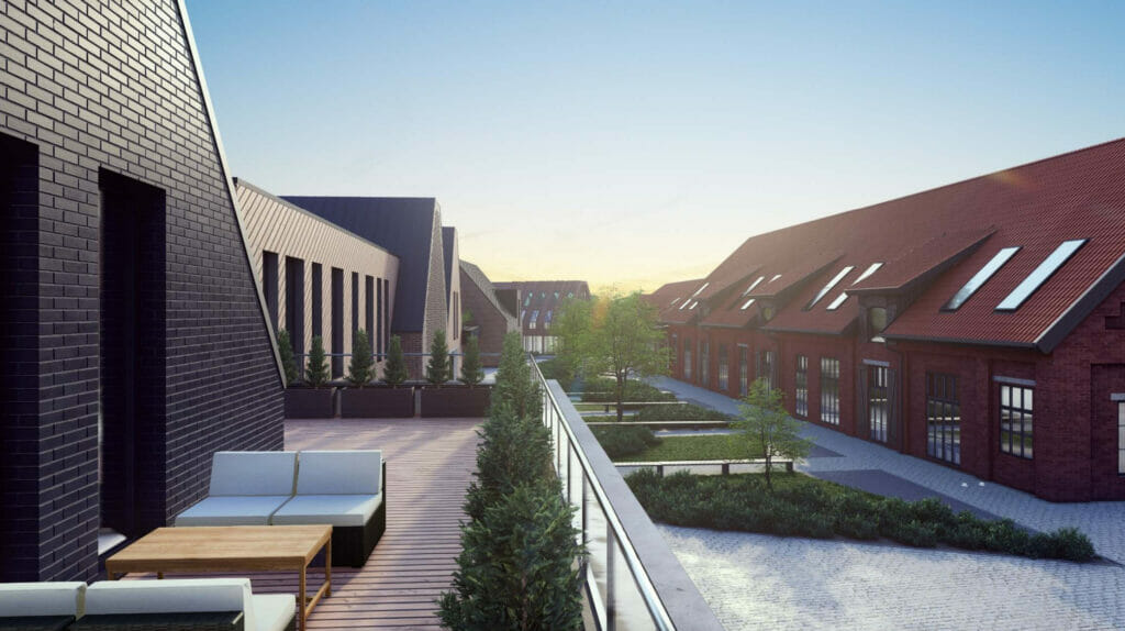 Sendvario dvaras Mokyklos 33 (Mokyklos g. 33) - Food services, Hotel, Office center, Shopping center - visualization