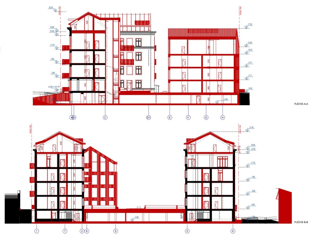 Borgo (Naugarduko g. 5) - Multi apartment - visualization