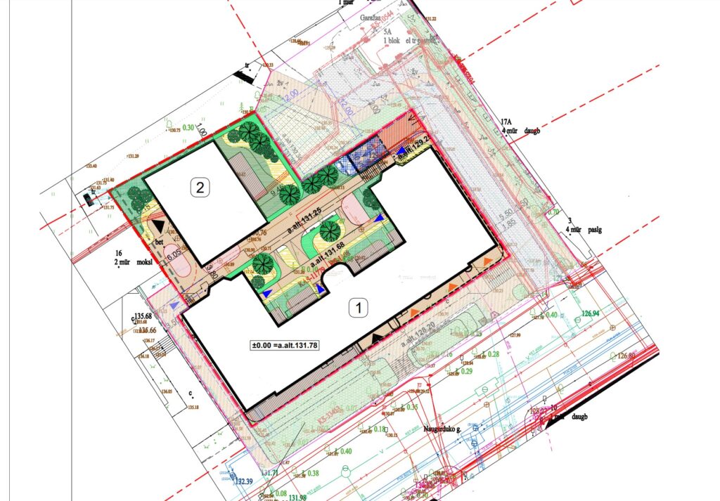 Borgo (Naugarduko g. 5) - Multi apartment - visualization