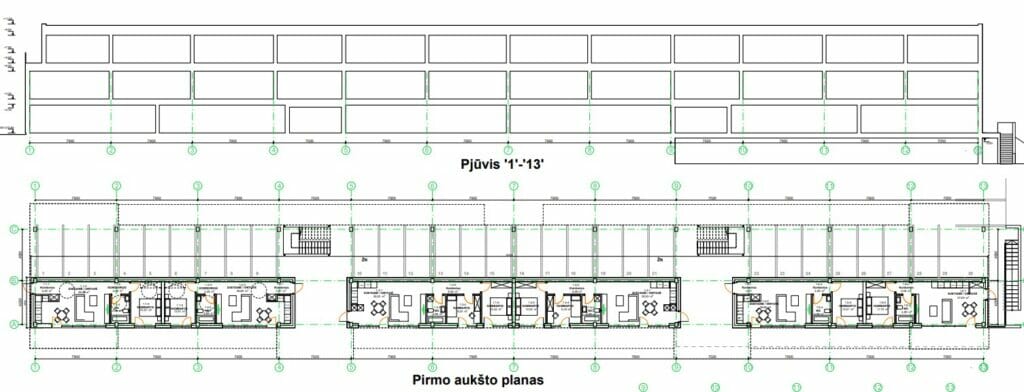 Osetinų g. 6 (Osetinų g. 6) - Multi apartment - visualization