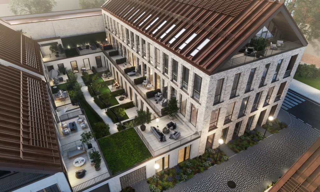 Stepono sodas (F) 2 etapas (Panerių g. 12) - Daugiabutis - vizualizacija