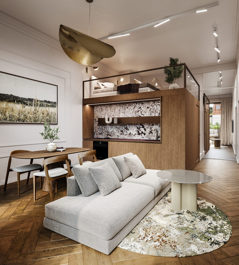 Stepono sodas (F) 2 etapas (Panerių g. 12) - Daugiabutis - vizualizacija