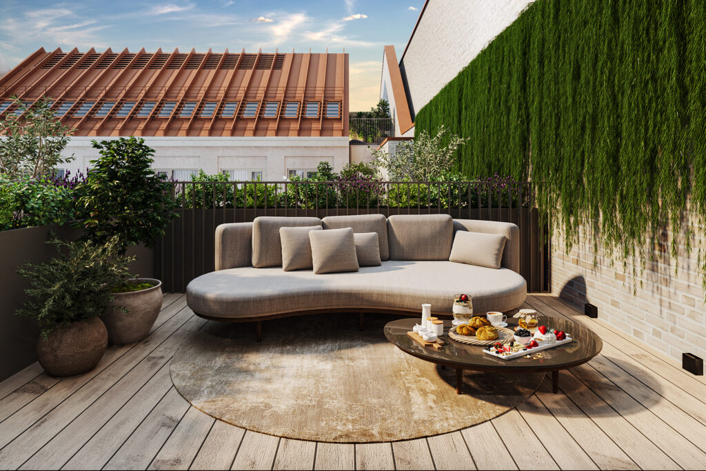 Stepono sodas (F) 2 etapas (Panerių g. 12) - Daugiabutis - vizualizacija