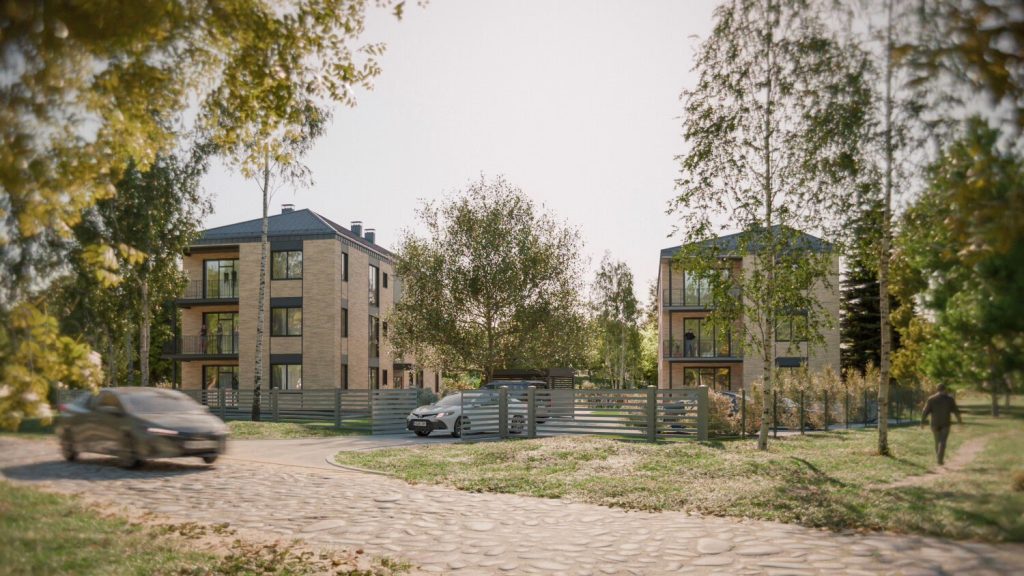 Ziepniekkalna Kāpa (Putnu iela 43) - Multi apartment - visualization