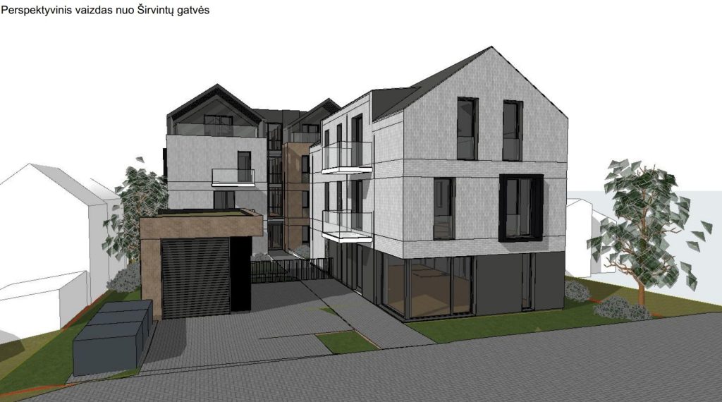 Širvintų g. 70 (Širvintų g. 70) - Multi apartment - visualization