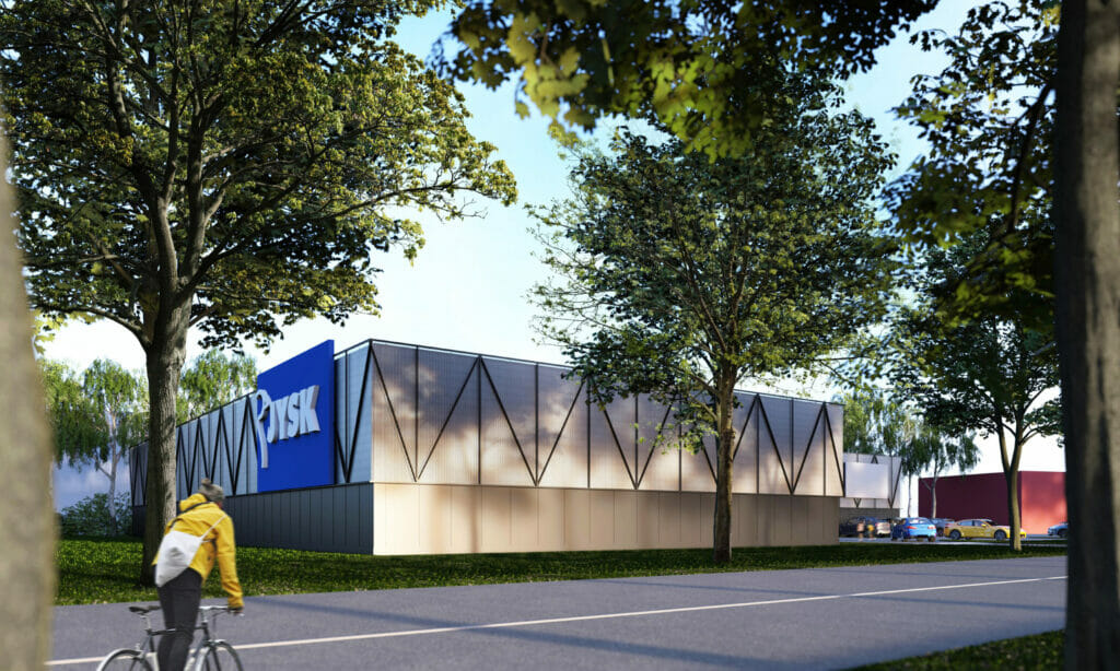 JYSK Slokas iela 124A (Slokas iela 124A) - Non-food store - visualization