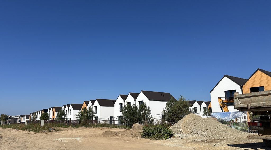 Sveiki! Kalnėnuose 2 etapas (Baskų g. 80) - Row housing - construction photos