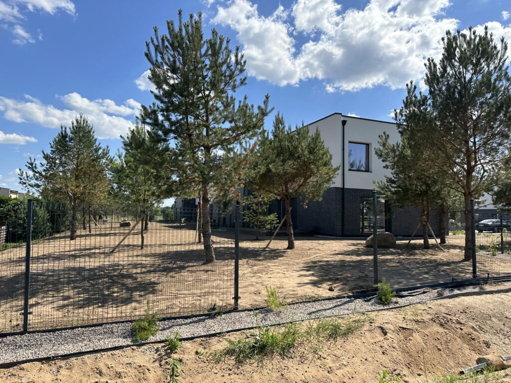 Draugystės slėnis (Užukampio g. 10, 12, 14, 16, 18, 20) - Row housing - construction photos