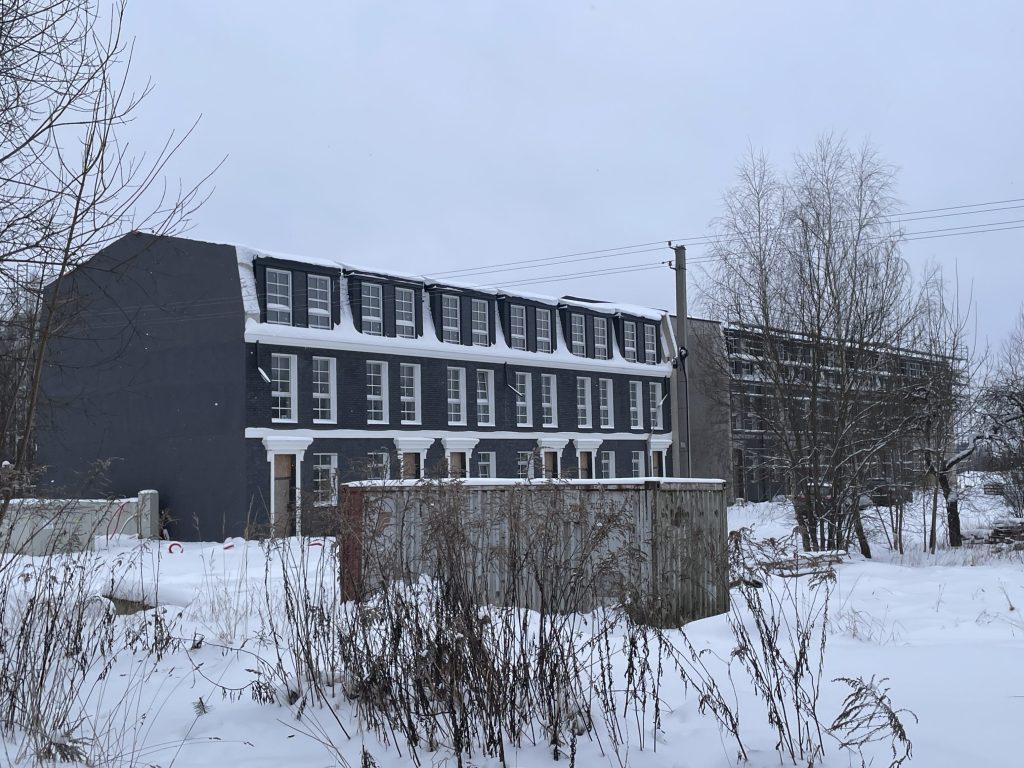 Edinburgo namai 1 etapas (Edinburgo g. 35) - Sublokuoti namai - statybų nuotraukos