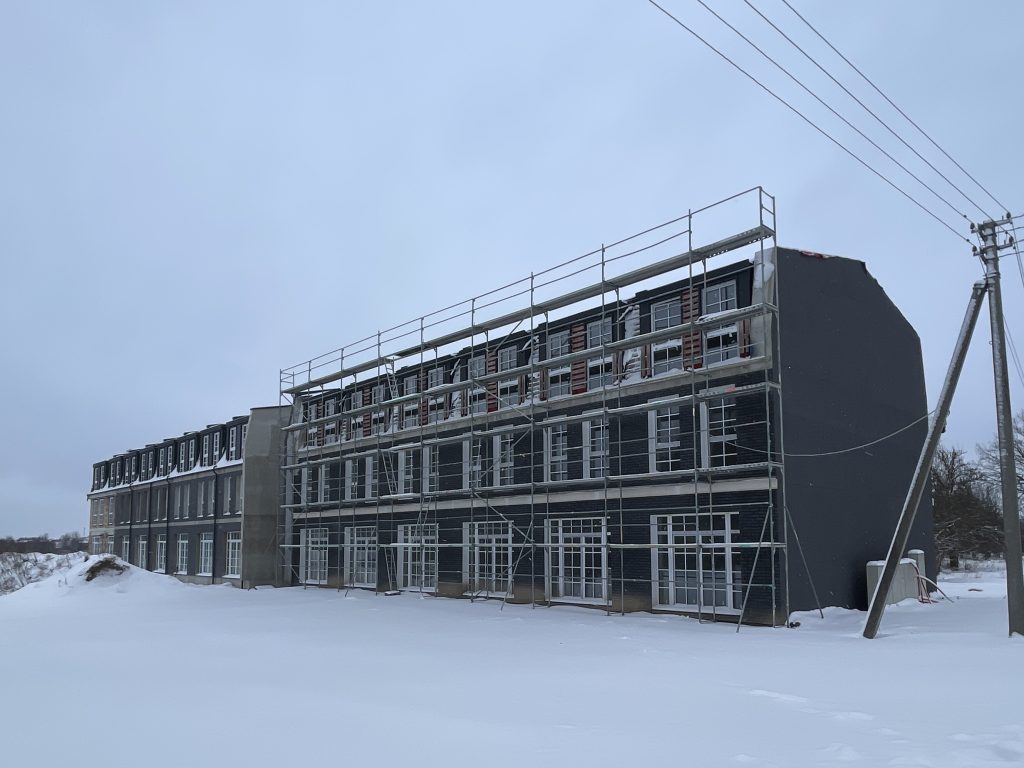 Edinburgo namai 1 etapas (Edinburgo g. 35) - Sublokuoti namai - statybų nuotraukos