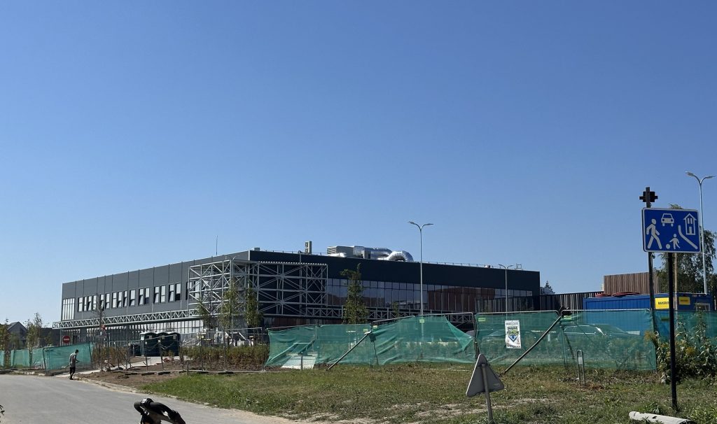 Estų g. 1 (Estų g. 1) - Baseins, Tirdzniecības centrs, Sporta būve - būvdarbu attēli