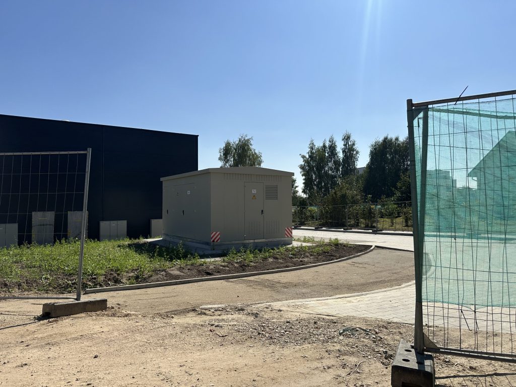 Estų g. 1 (Estų g. 1) - Baseins, Tirdzniecības centrs, Sporta būve - būvdarbu attēli