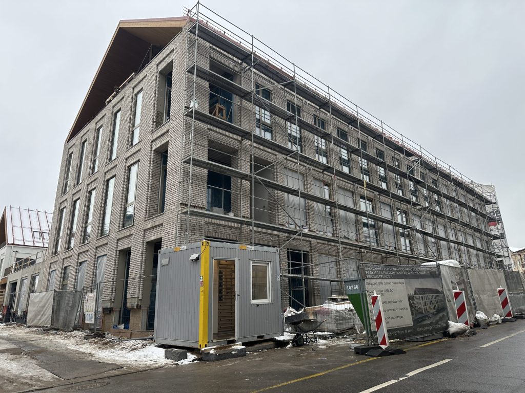 Stepono sodas (F) 2 etapas (Panerių g. 12) - Daugiabutis - statybų nuotraukos