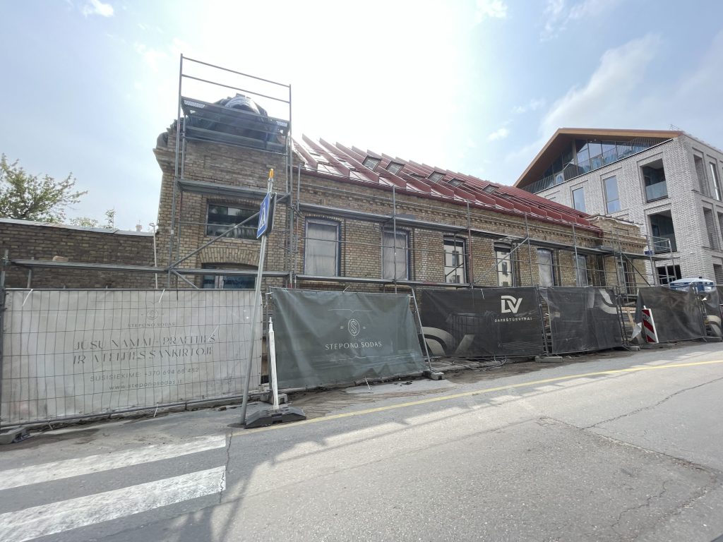 Stepono sodas (F) 2 etapas (Panerių g. 12) - Multi apartment - construction photos