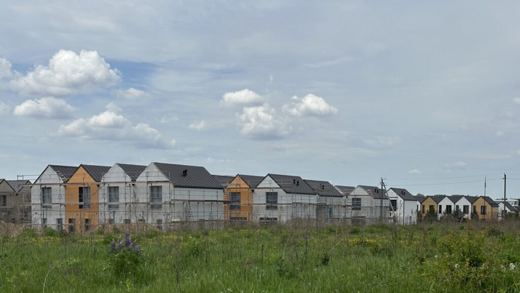 Sveiki! Kalnėnuose 2 etapas (Baskų g. 80) - Row housing - construction photos