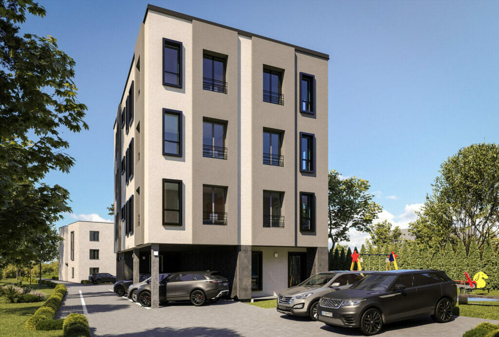 Stērstu nami - 2. kārta, 3. ēka (Stērstu iela 13B) - Multi apartment - visualization