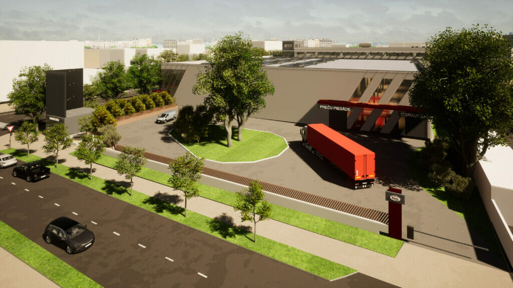 Kurši Brīvības gatve 301 (Brīvības gatve 301) - Ne maisto parduotuvė - vizualizacija