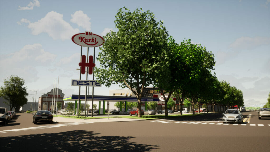 Kurši Brīvības gatve 301 (Brīvības gatve 301) - Ne maisto parduotuvė - vizualizacija