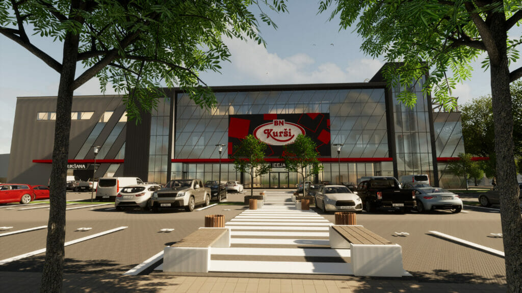 Kurši Brīvības gatve 301 (Brīvības gatve 301) - Ne maisto parduotuvė - vizualizacija