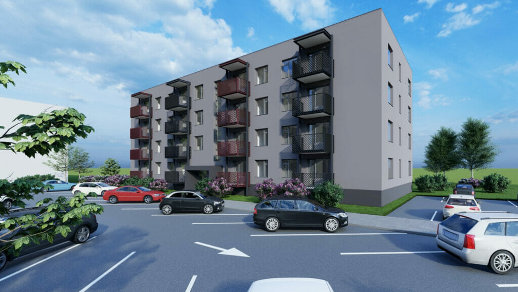 Bultu iela 2A (Bultu iela 2A) - Daudzdzīvokļu nams - vizualizācija