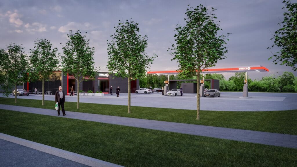 Circle K Pilaitės pr. 61 (Pilaitės pr. 61) - Petrol station - visualization