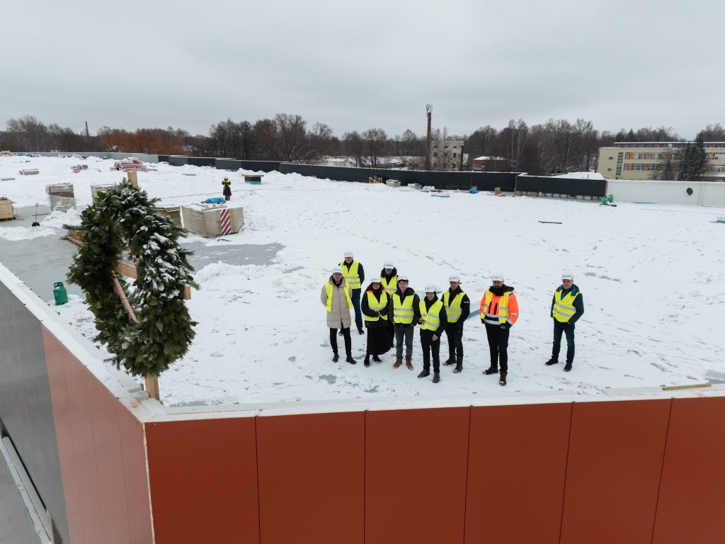 "Tonybet Padel" arēna (Kauguru iela 8, 10) - Birojs / Elastīgu platību, Noliktava / Izplatīšanas centrs - būvdarbu attēli