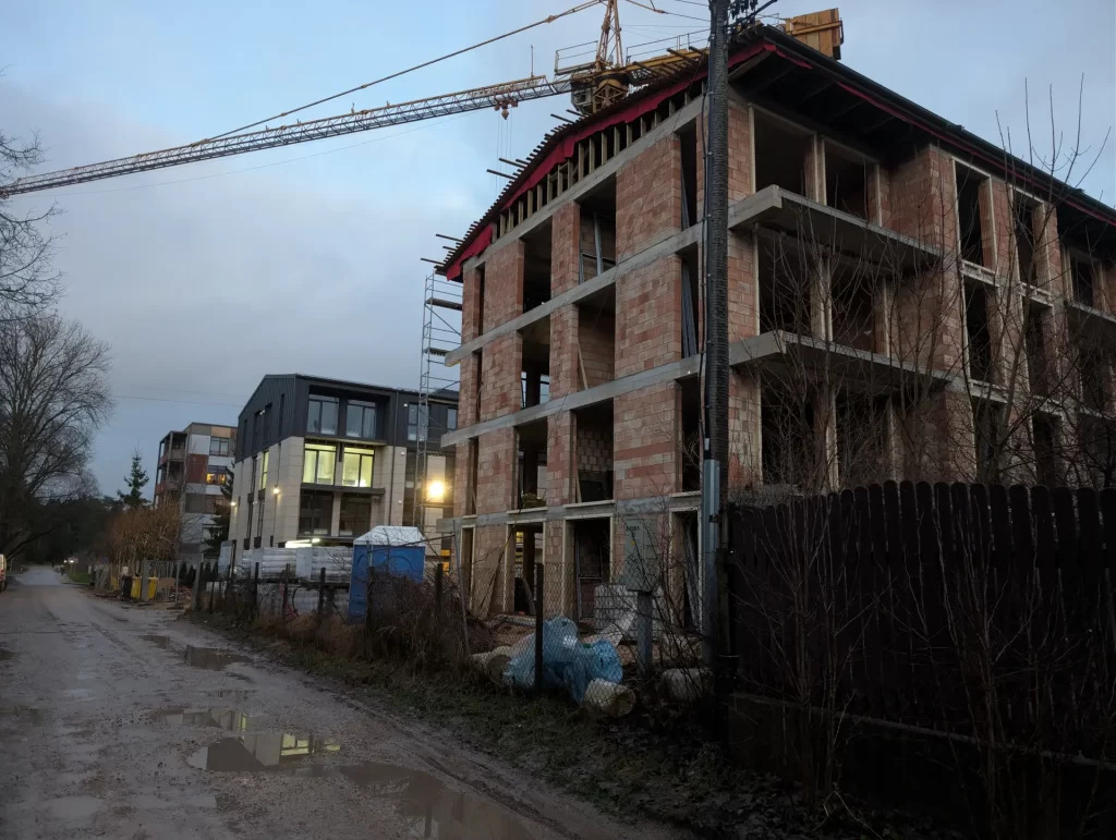 Pupuķu 17 (Pupuķu iela 17) - Multi apartment - construction photos