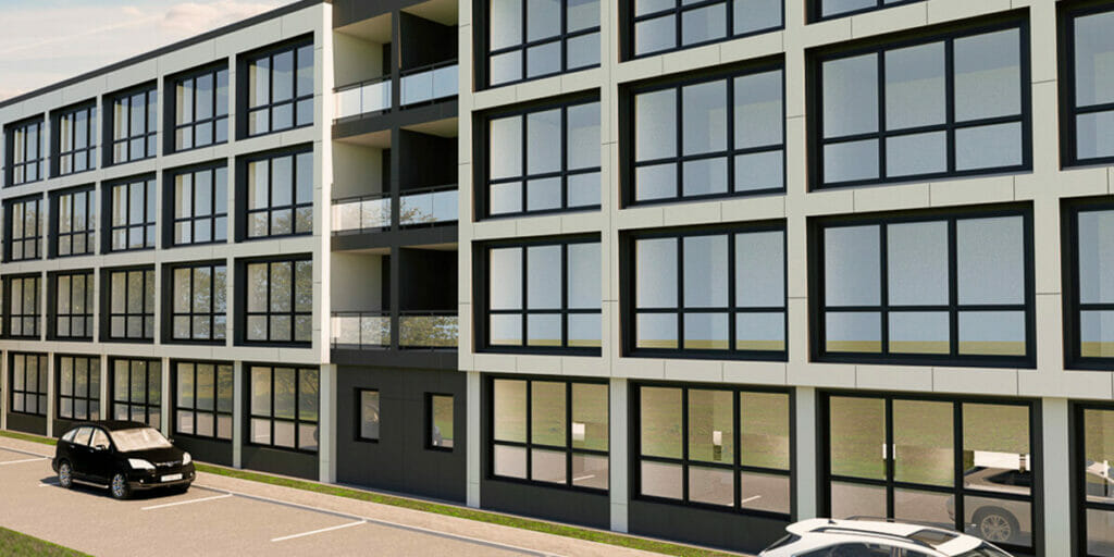 Duntes parks (Duntes iela 21A) - Daugiabutis - vizualizacija