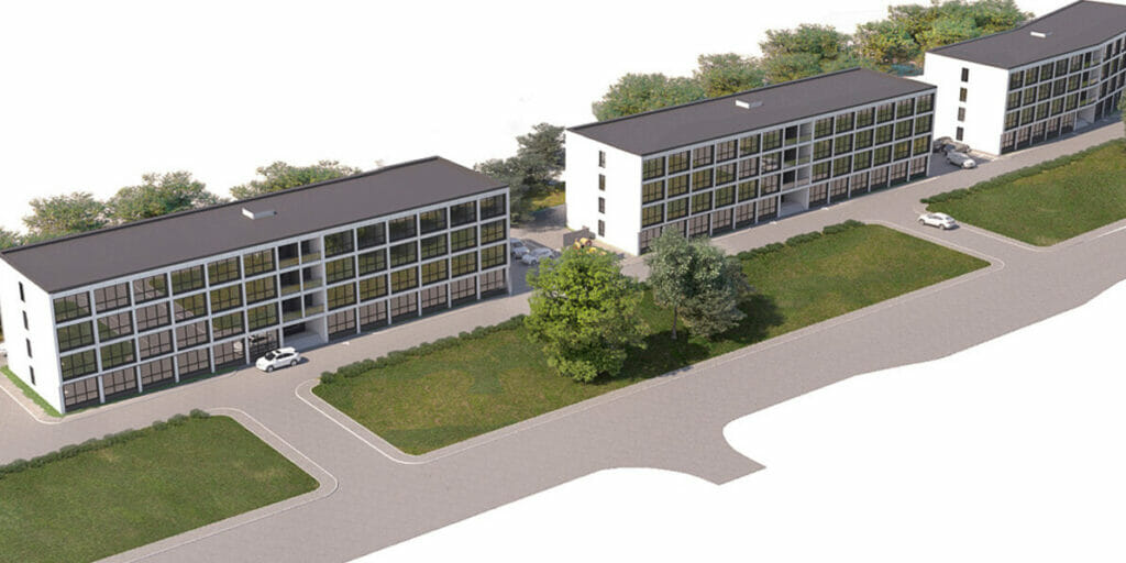 Duntes parks (Duntes iela 21A) - Daugiabutis - vizualizacija