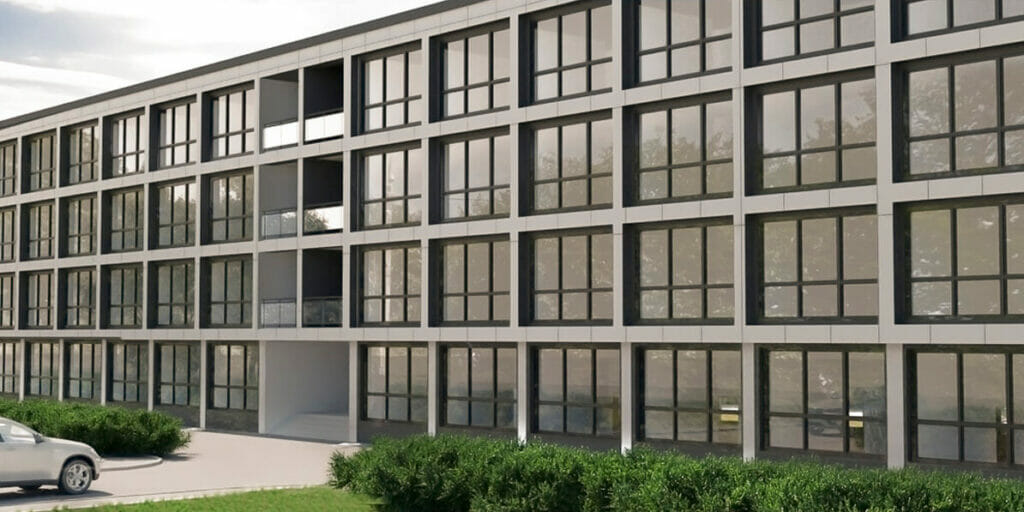 Duntes parks (Duntes iela 21A) - Daugiabutis - vizualizacija